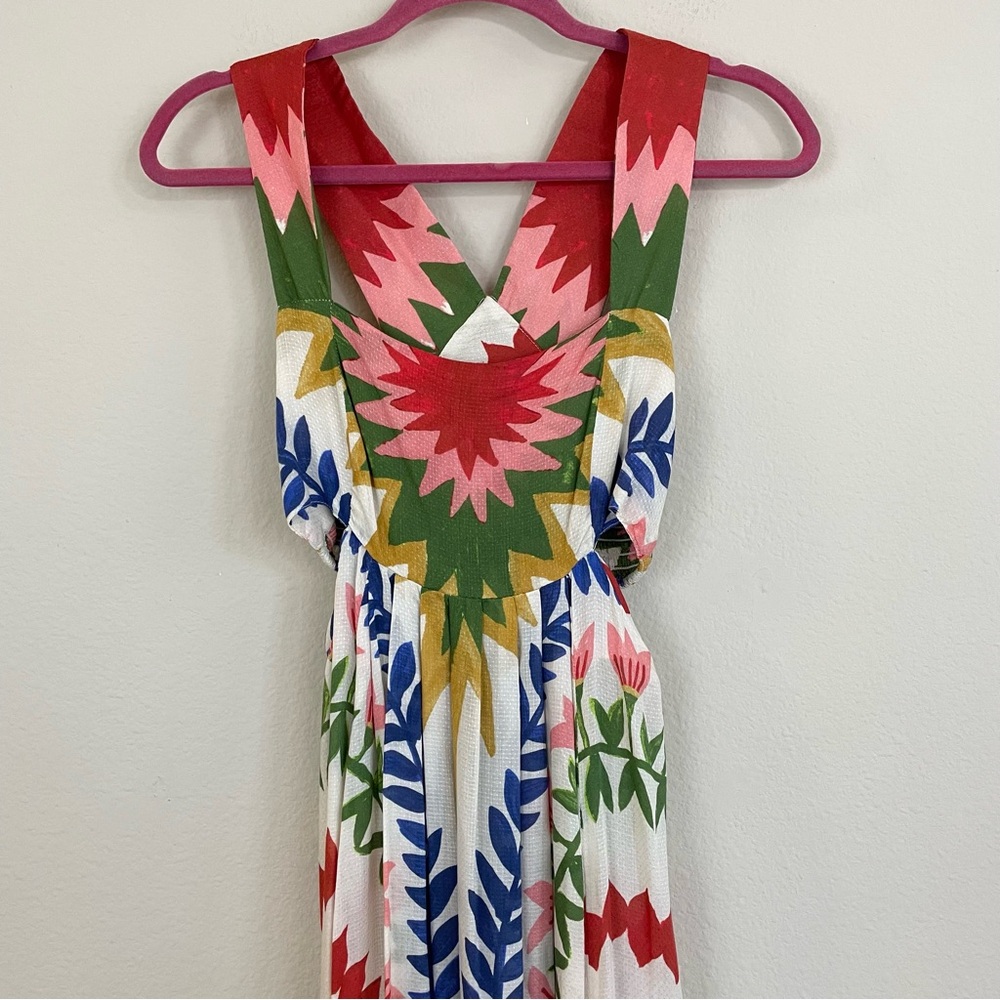 Incerti for Anthropologie Cut Out Bandeau Maxi Dress Size XS - Picture 6 of 12